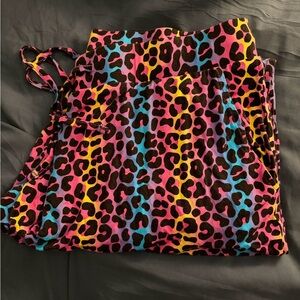 Lisa Frank Bums & Roses Bamboo Pajama Pants- M